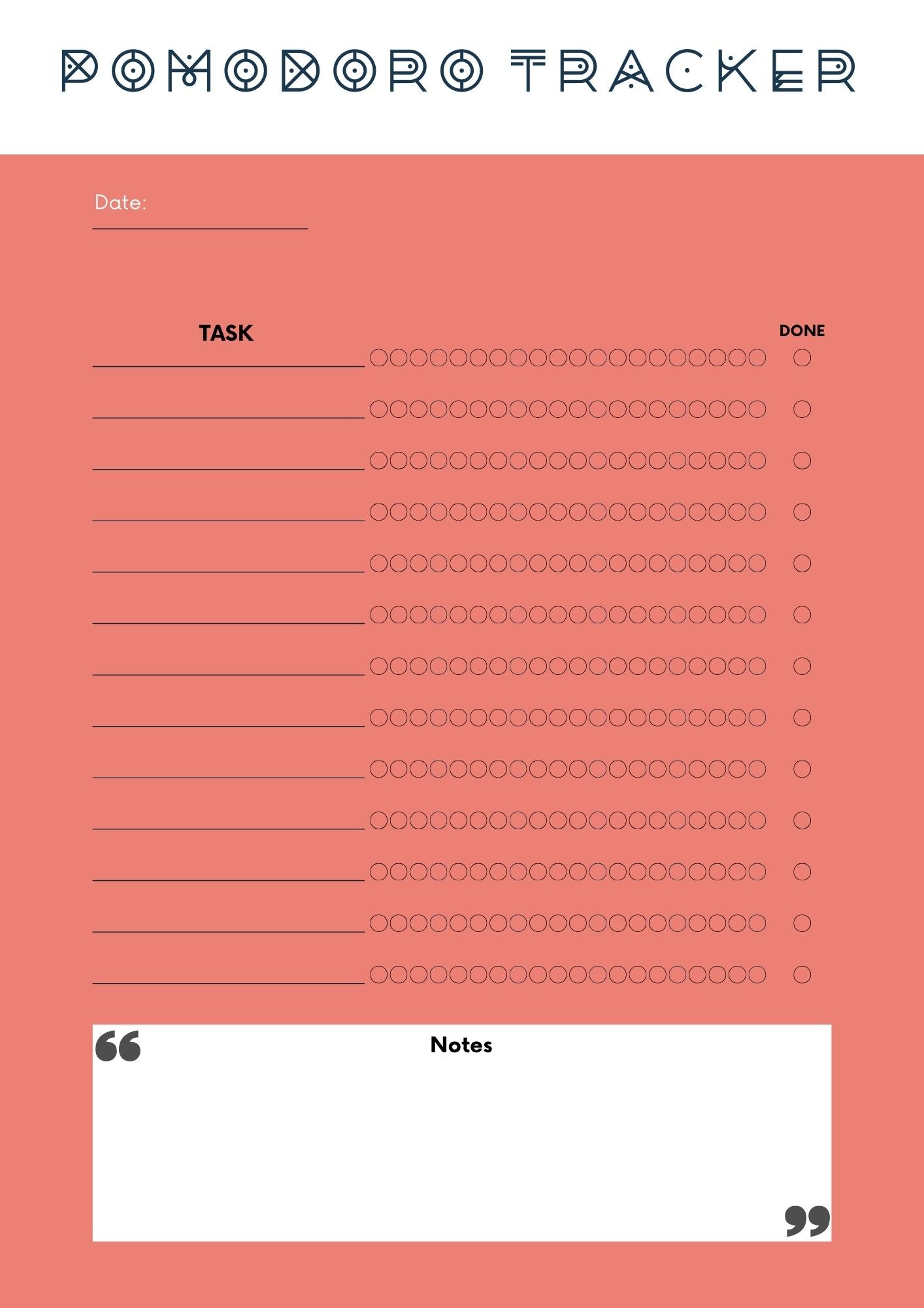 Productivity Workbook