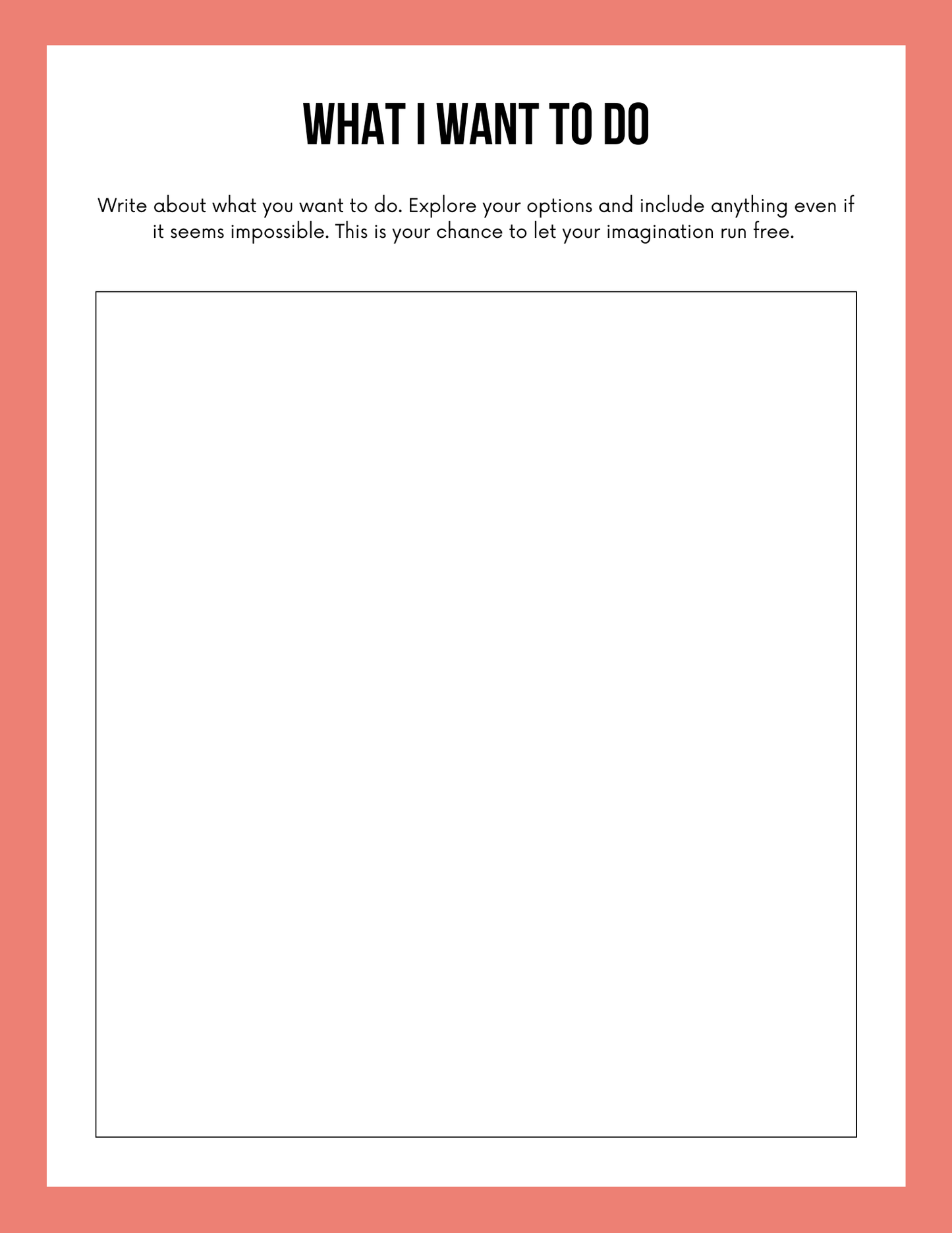 Vision Board Workbook