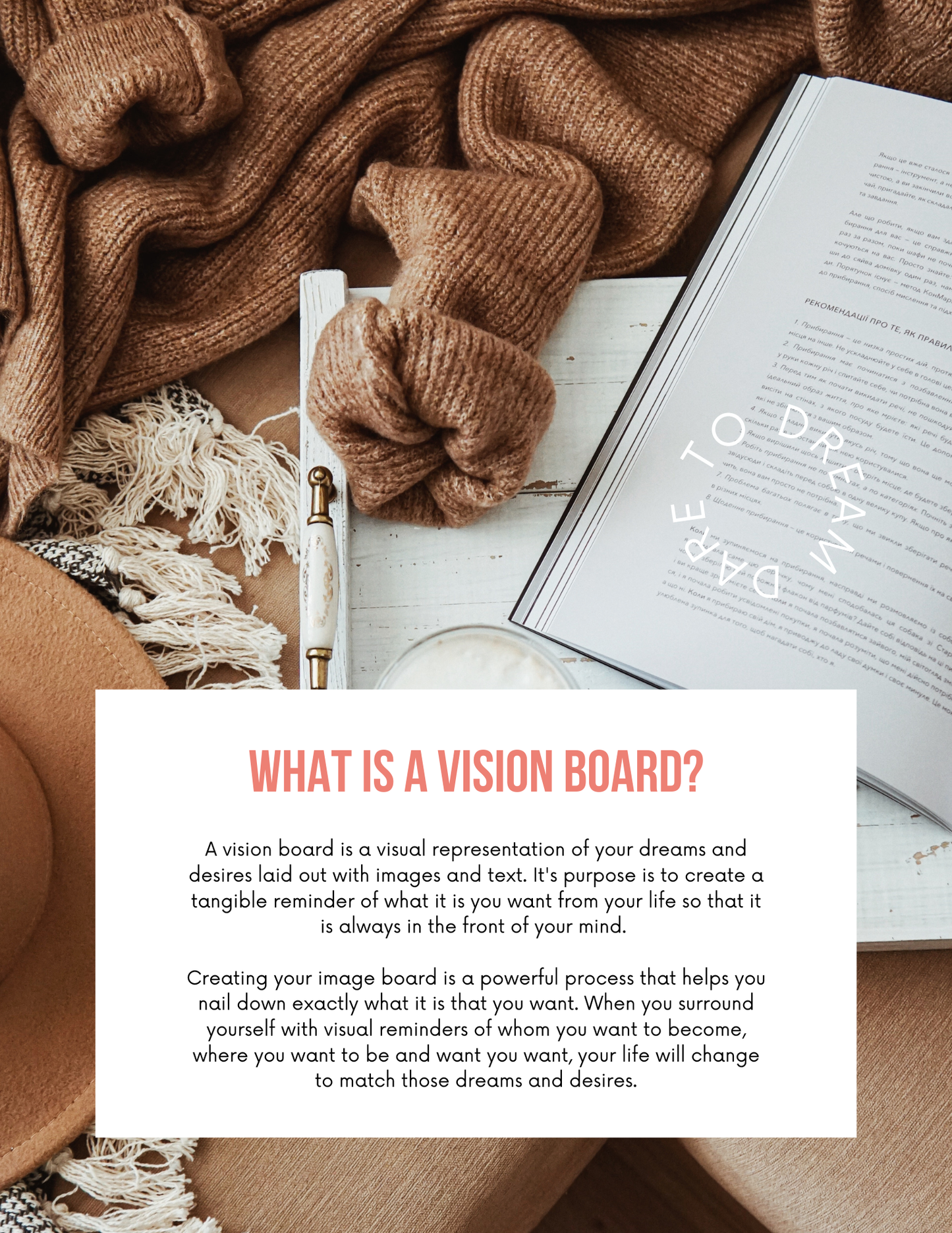 Vision Board Workbook