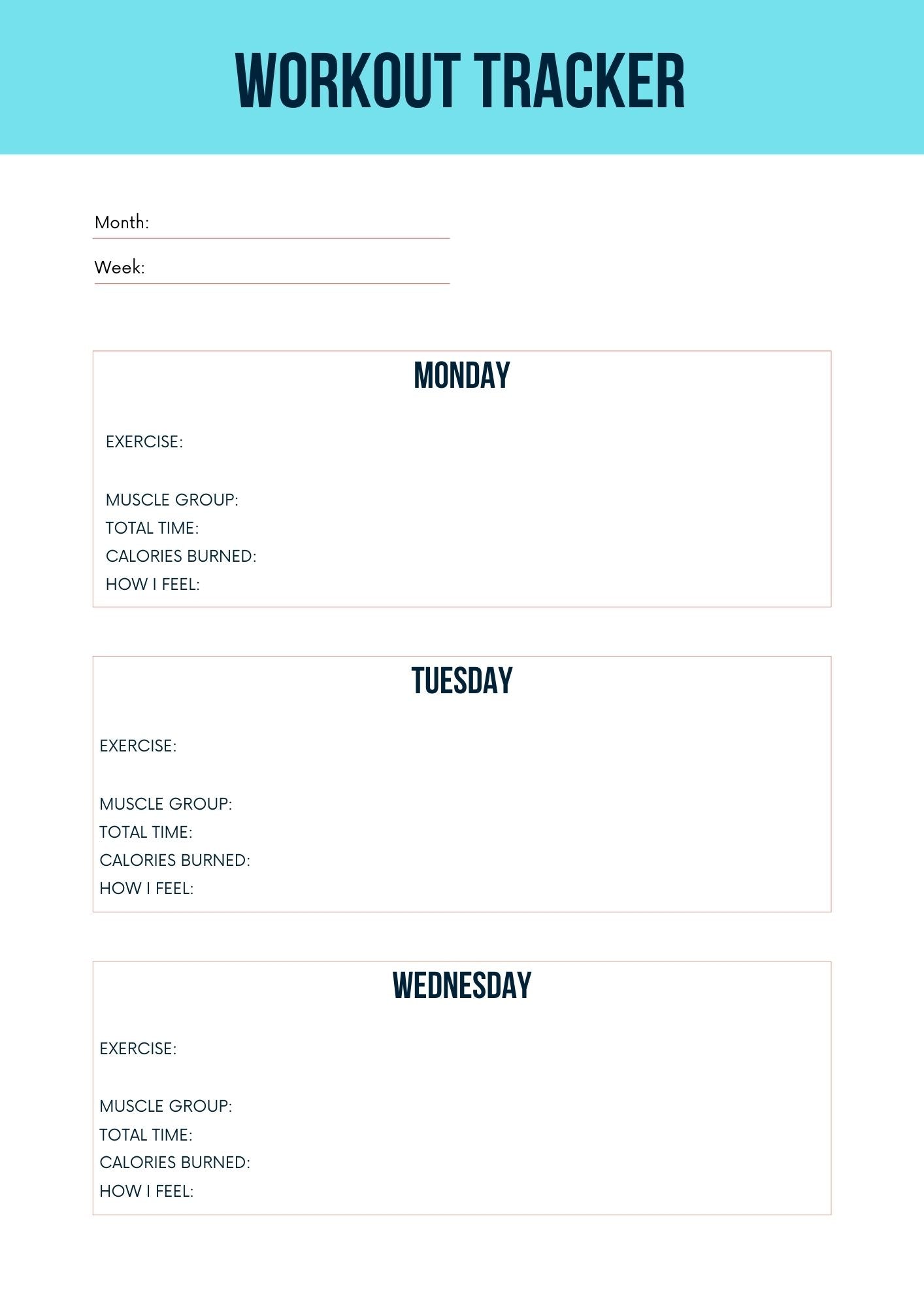 Productivity Workbook