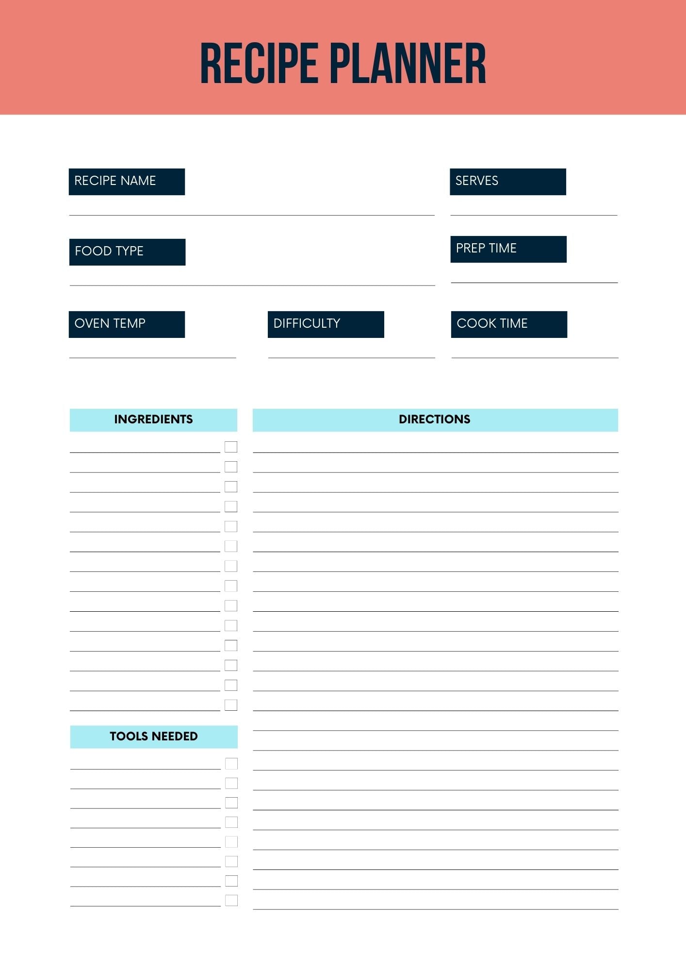 Productivity Workbook