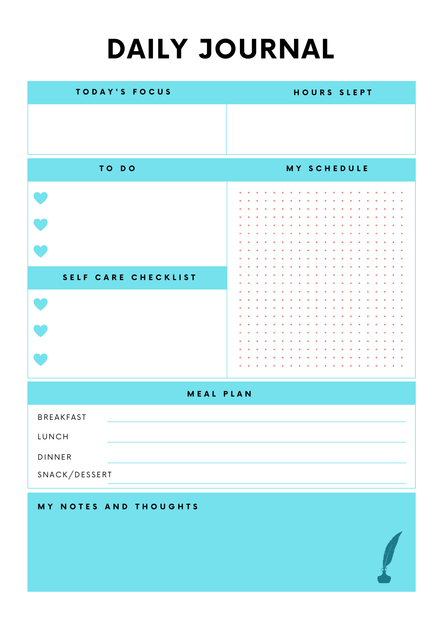Law of Attraction Planner