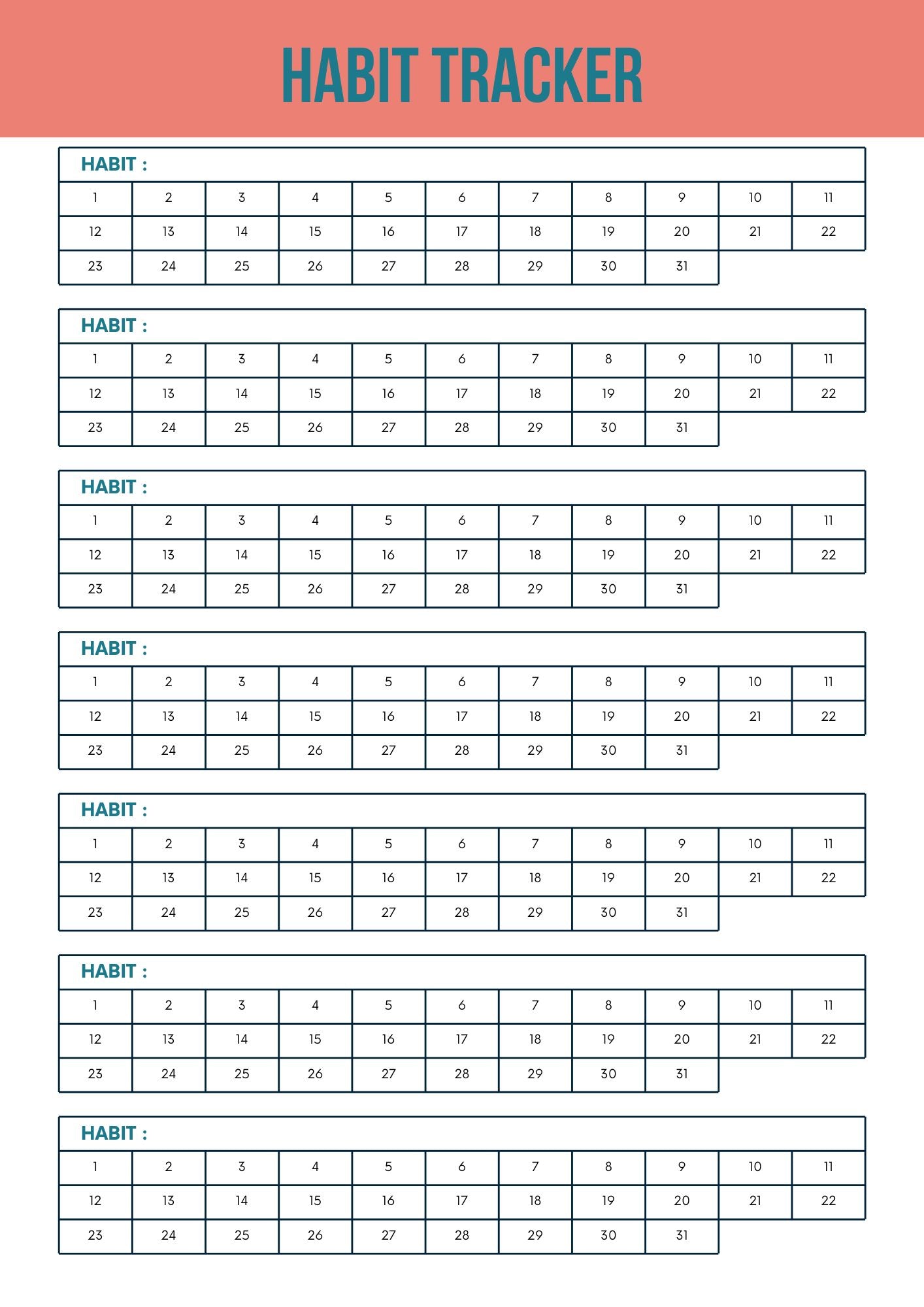 Habit Tracker