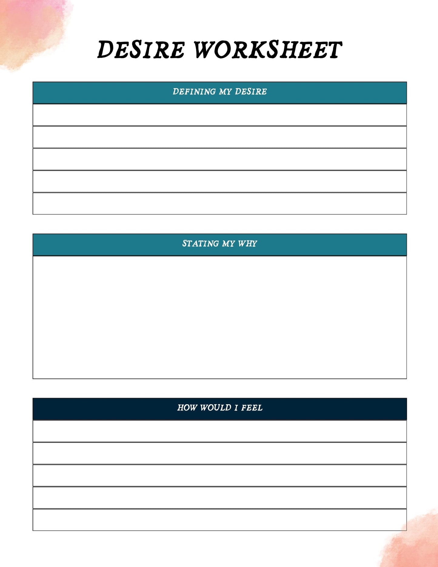 Manifestation Journal