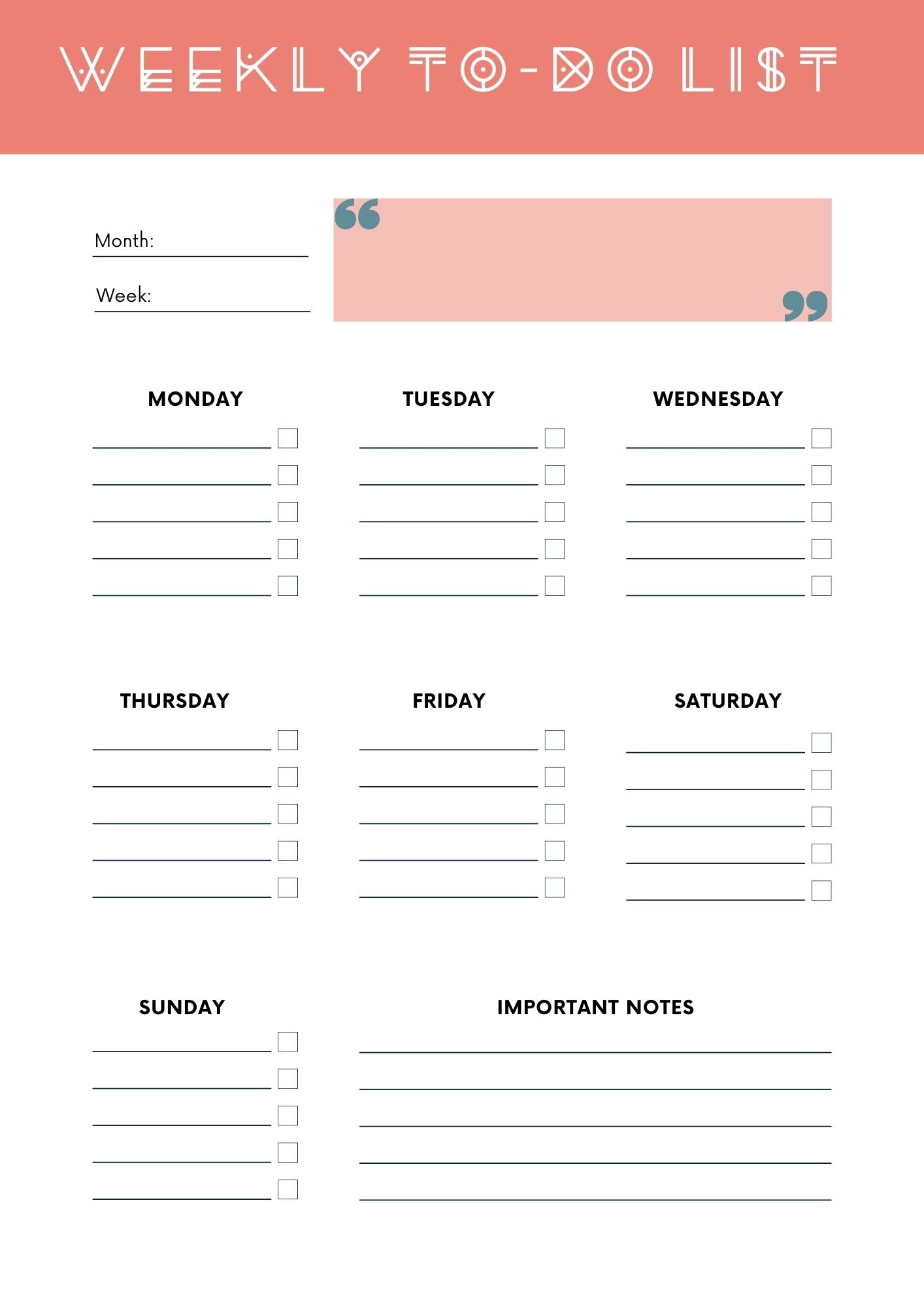 Productivity Workbook