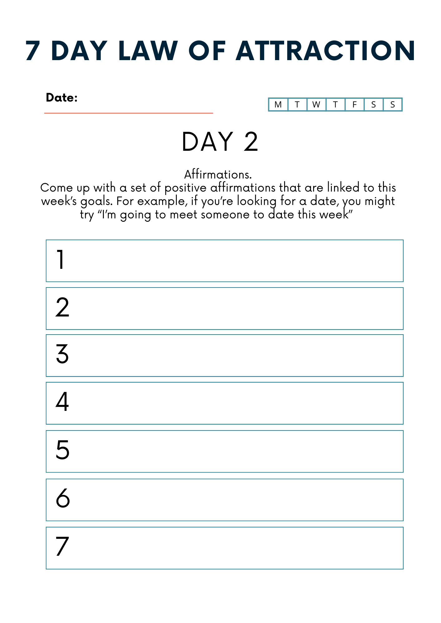 Law of Attraction Planner