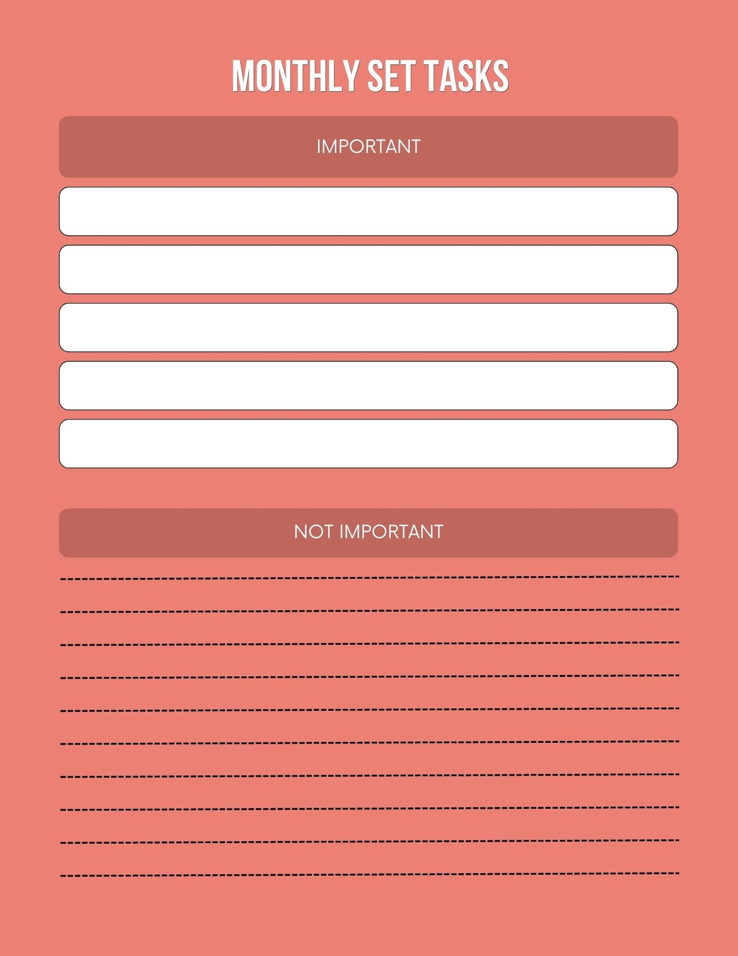 Business Owner Planner
