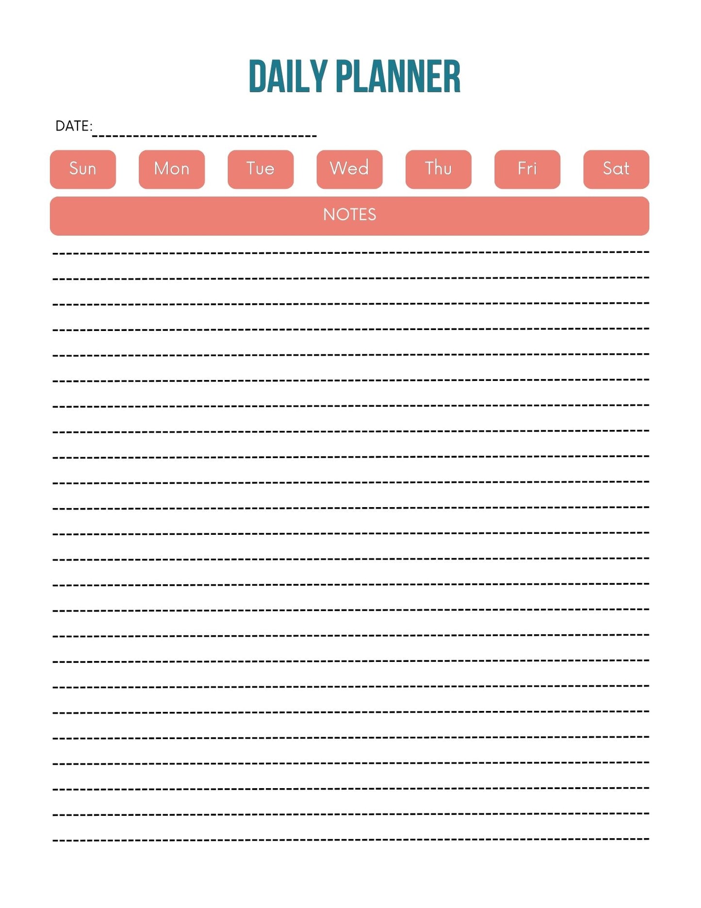 Business Owner Planner
