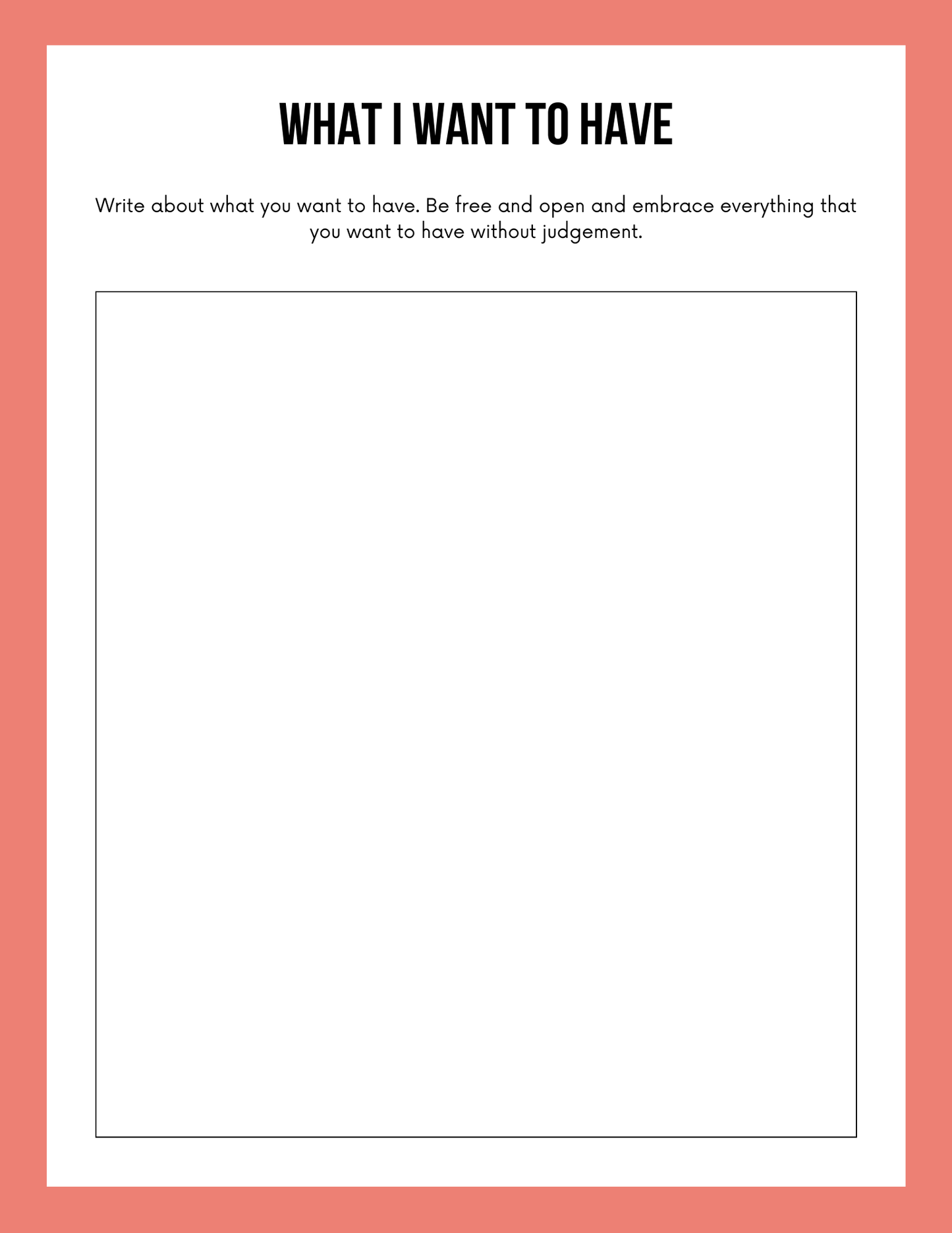 Vision Board Workbook