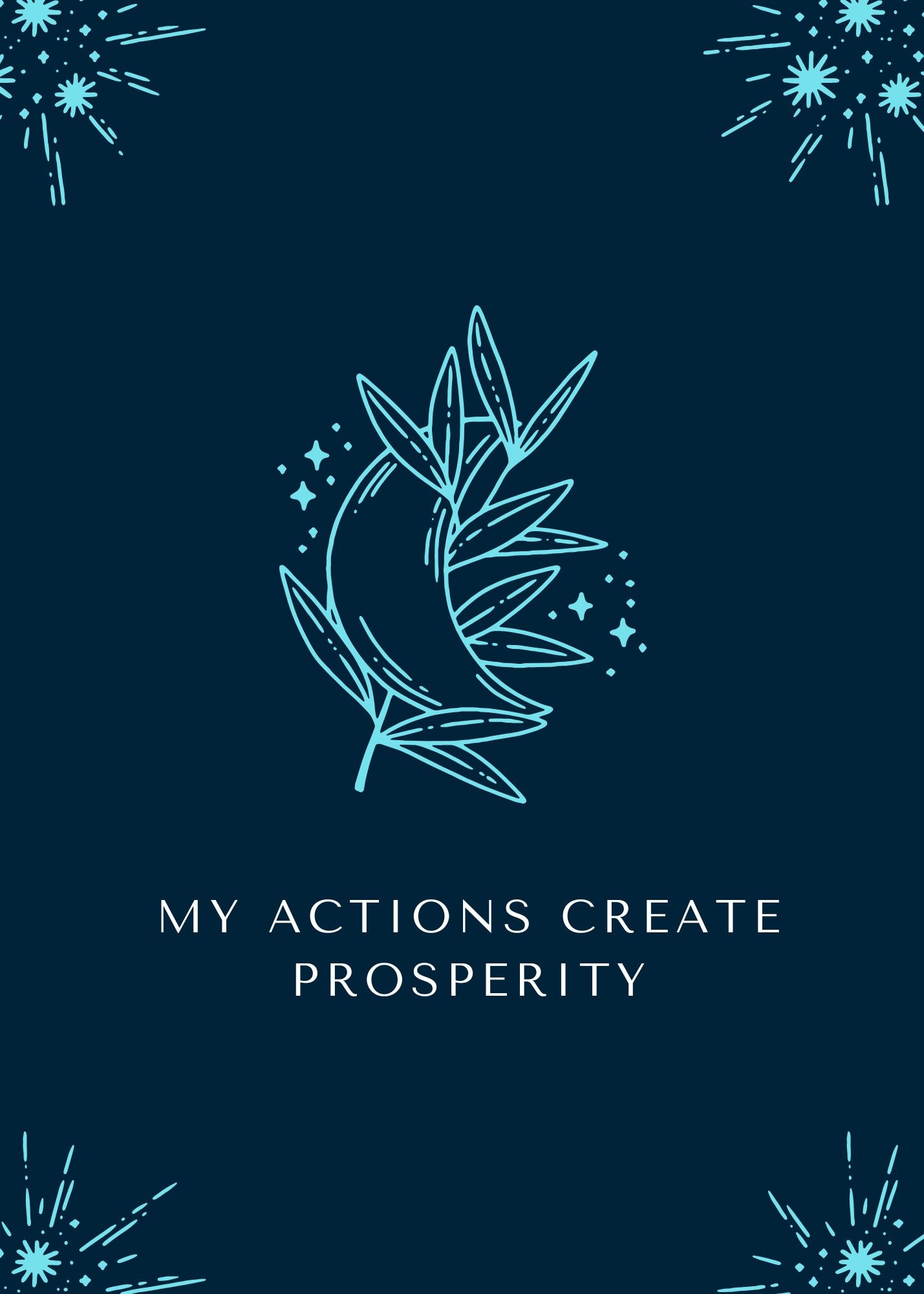 Abundance Affirmation cards