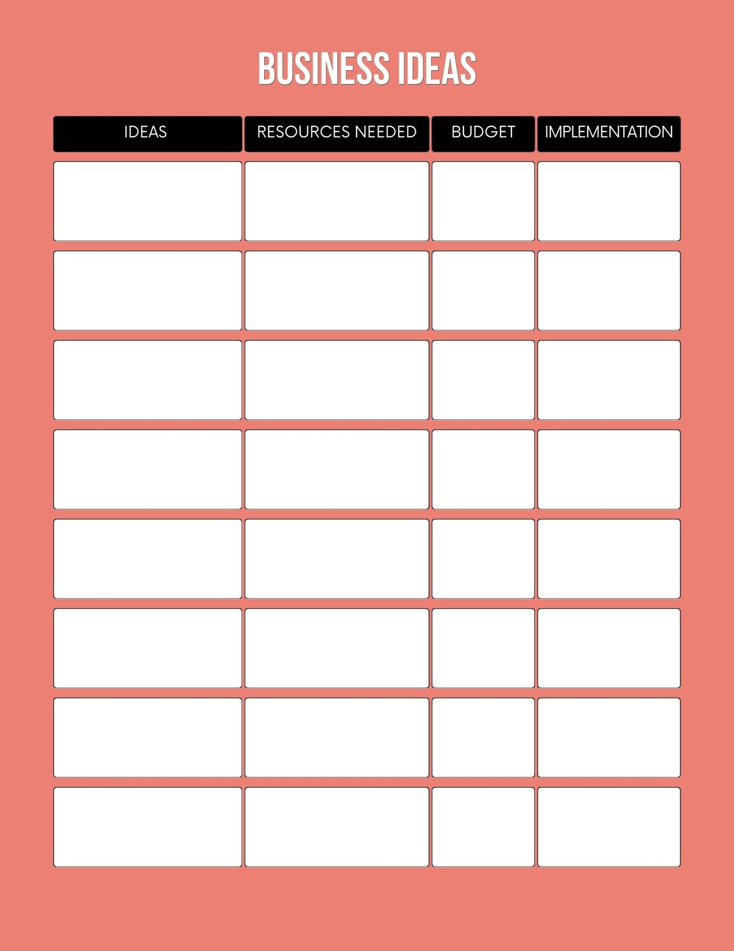 Business Owner Planner