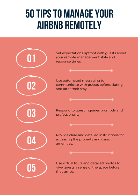 50 Tips to Manage Your Airbnb Remotely