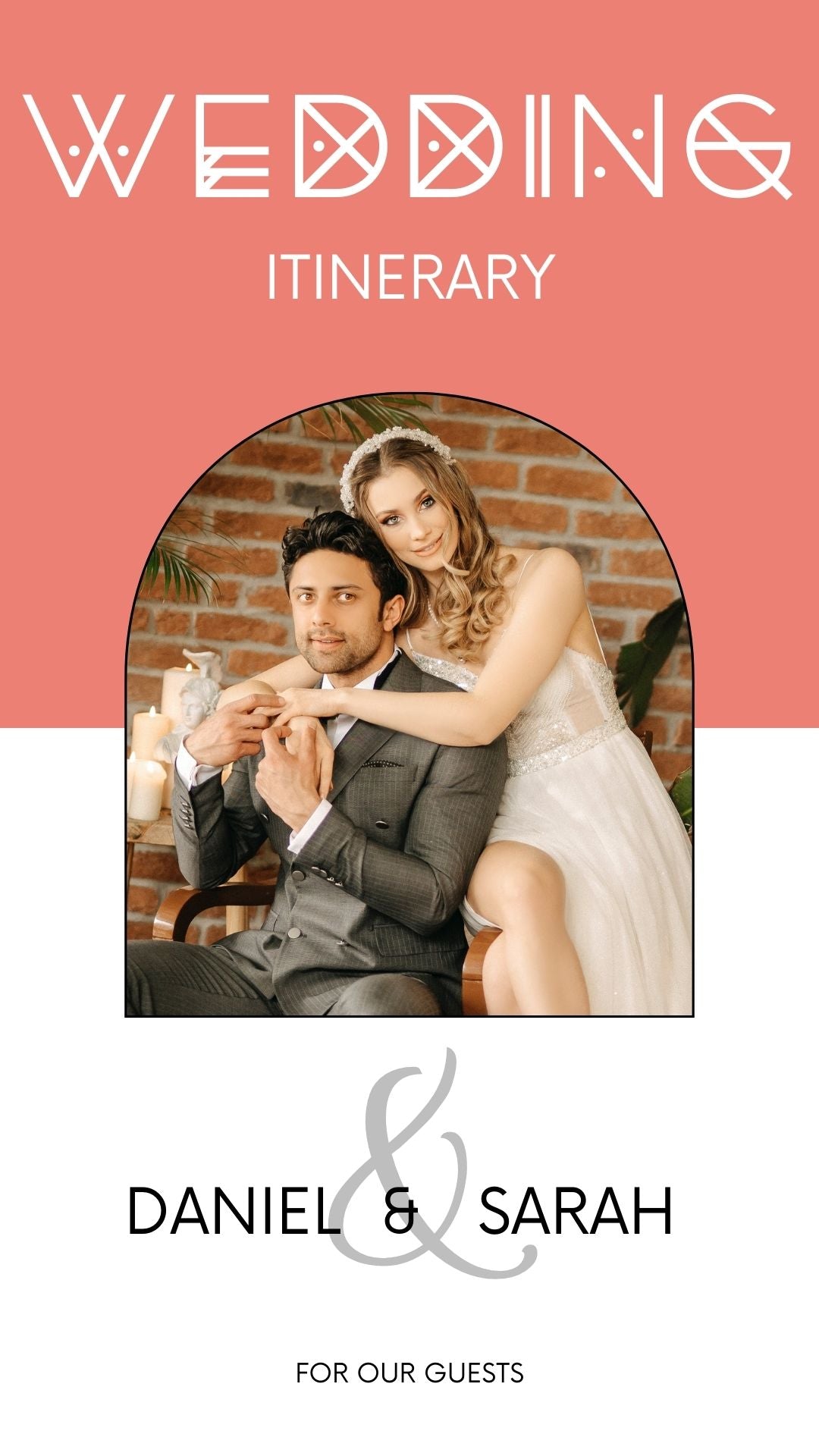 Wedding Itinerary Template