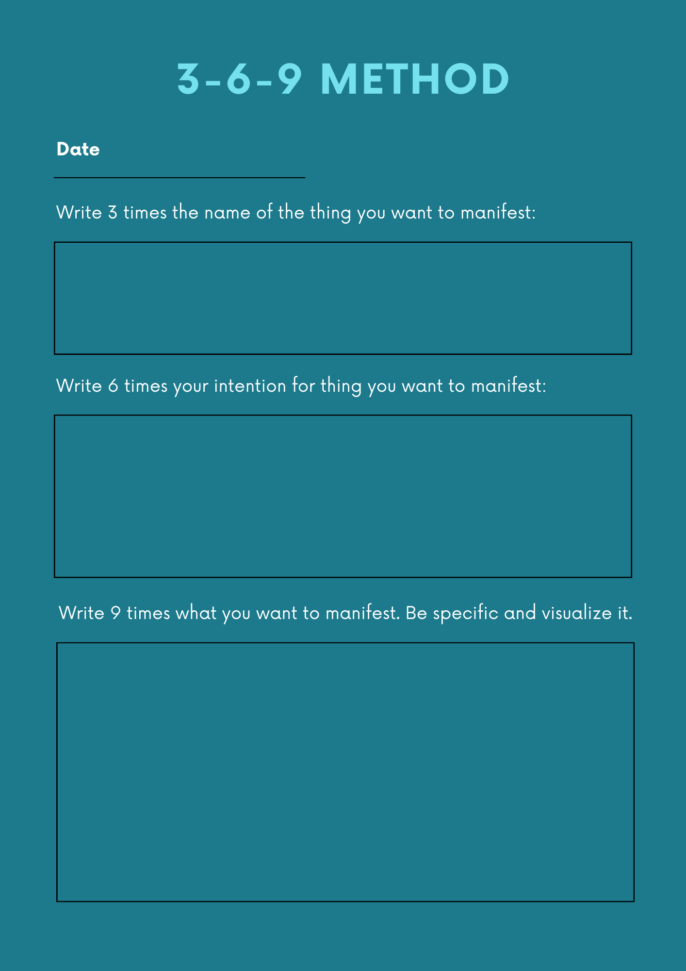 Law of Attraction Planner