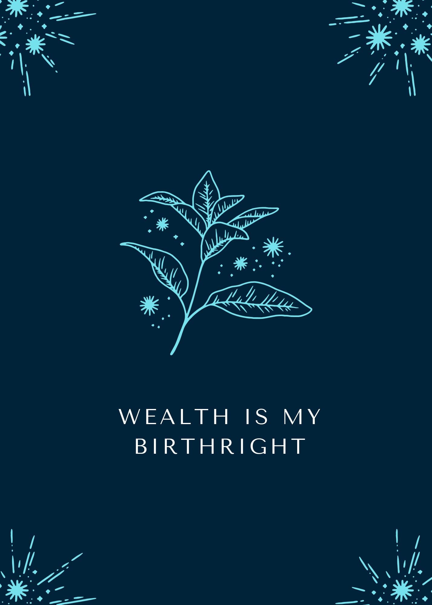 Abundance Affirmation cards
