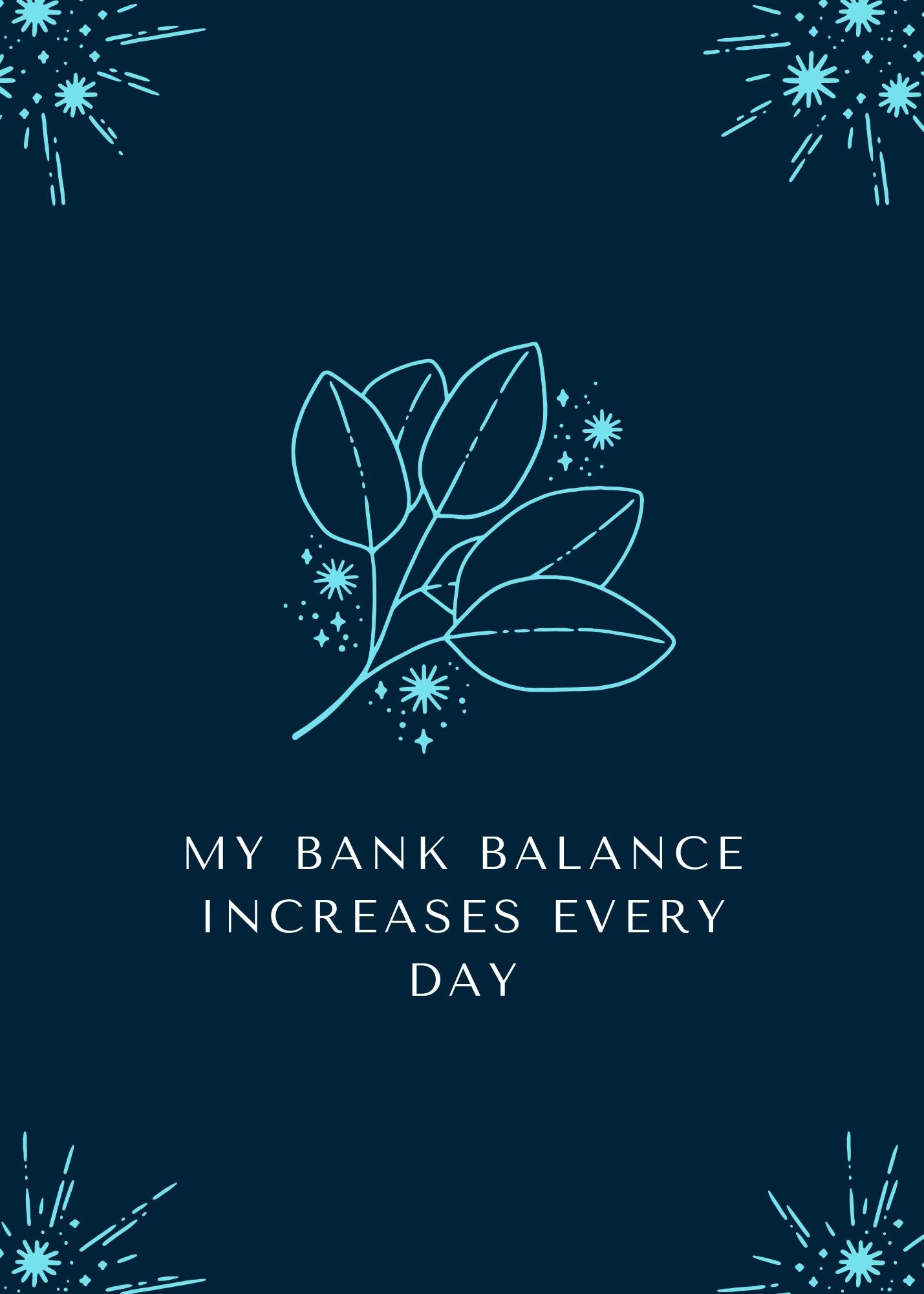 Abundance Affirmation cards