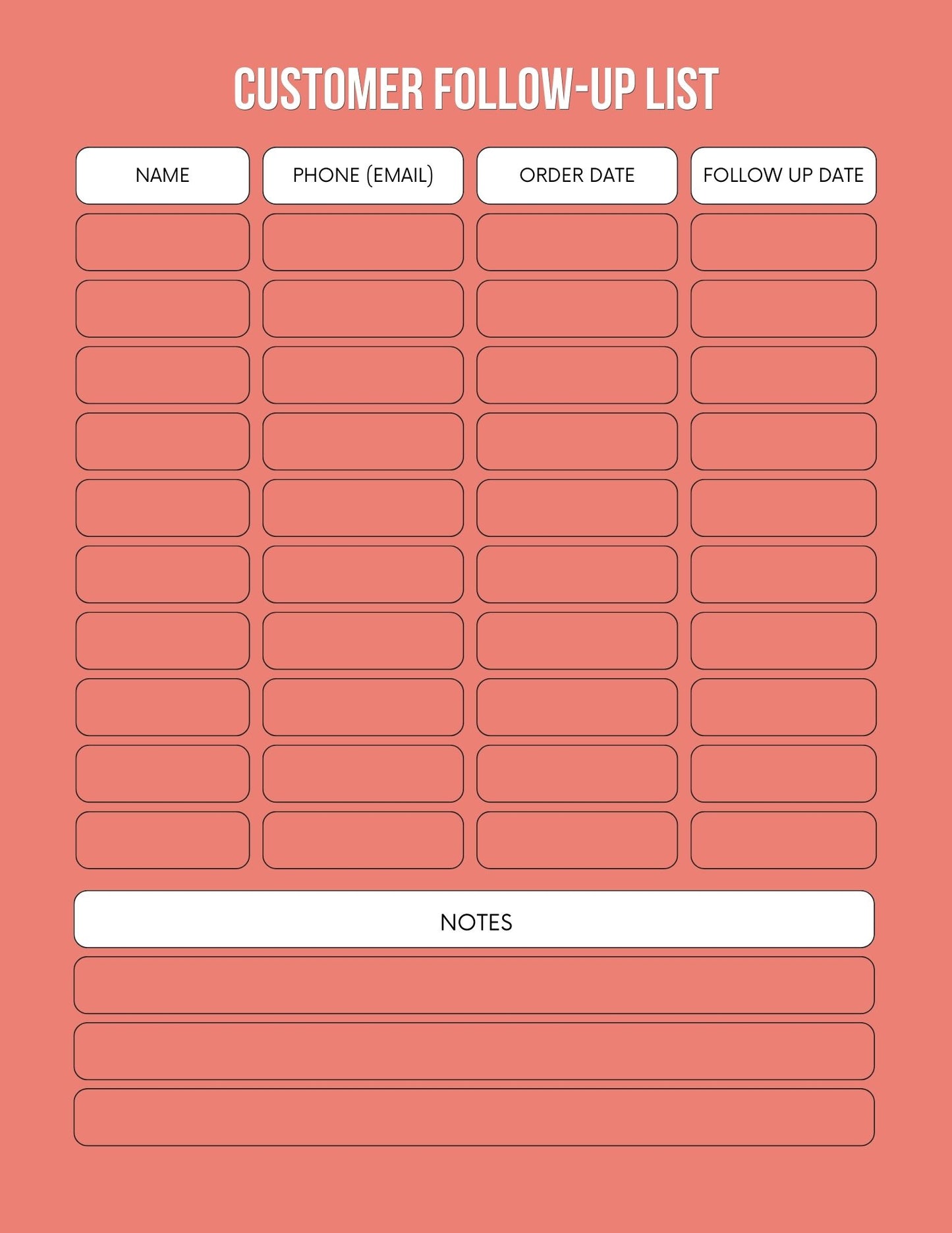 Business Owner Planner