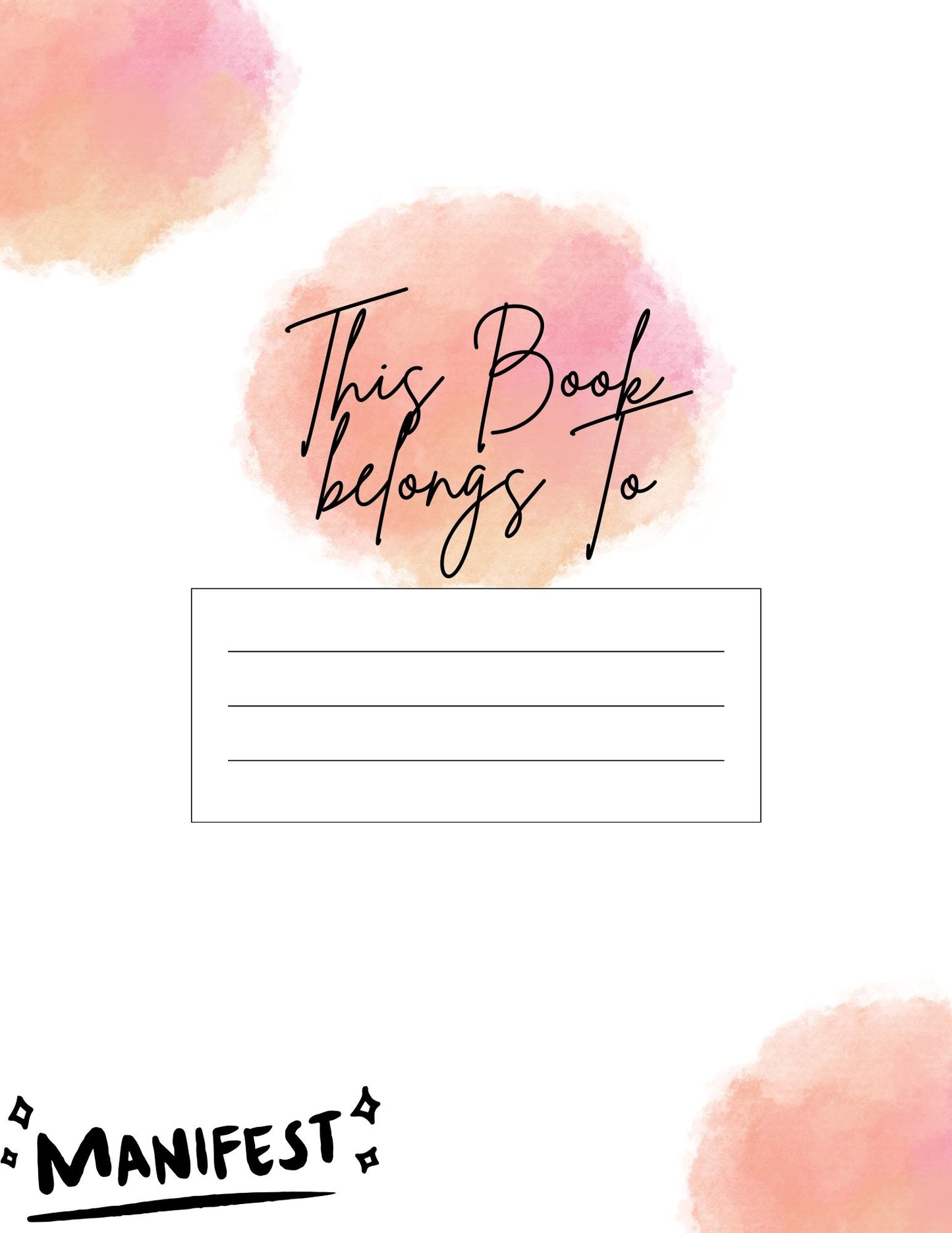 Manifestation Journal