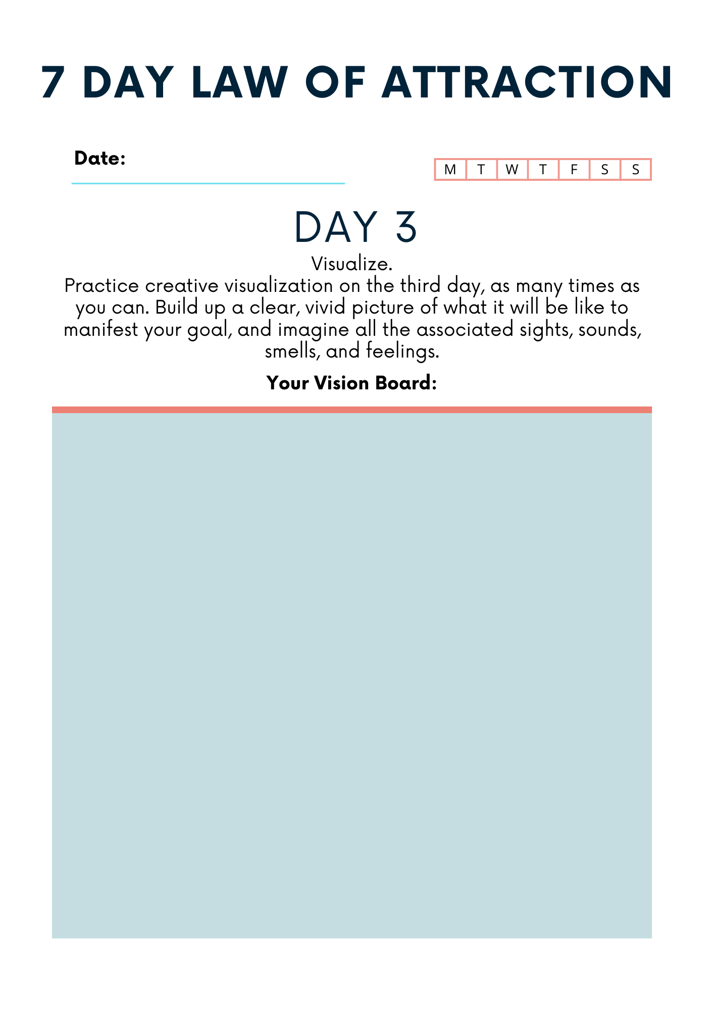 Law of Attraction Planner