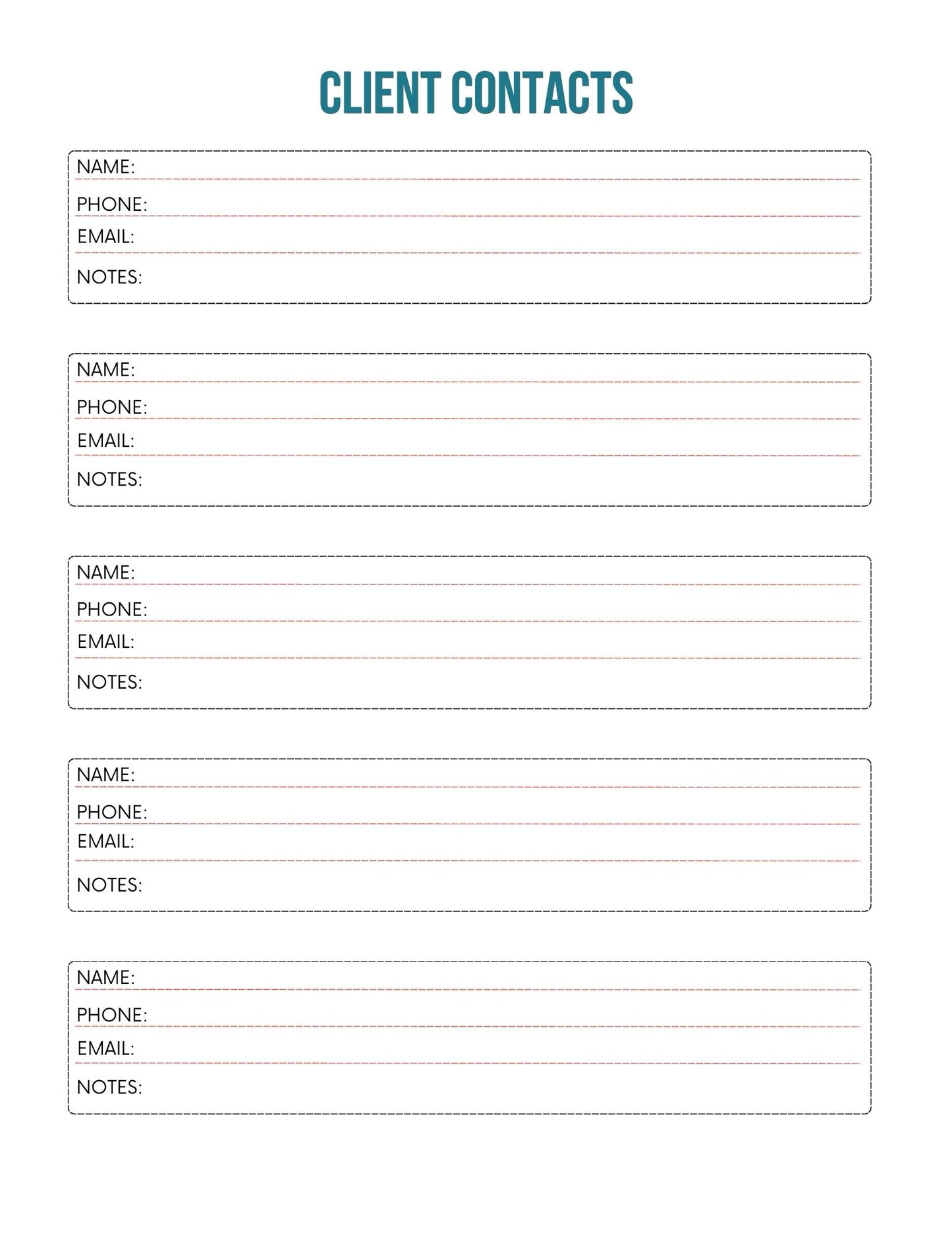 Business Owner Planner