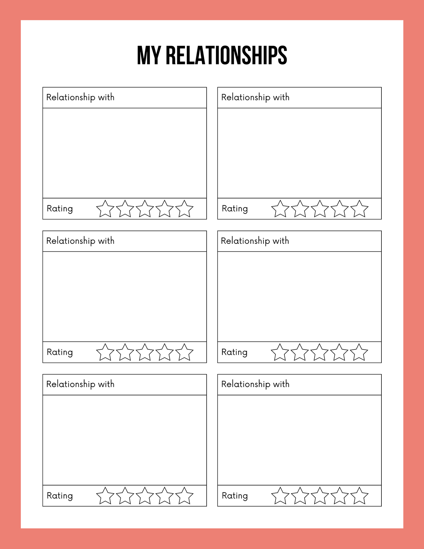 Vision Board Workbook