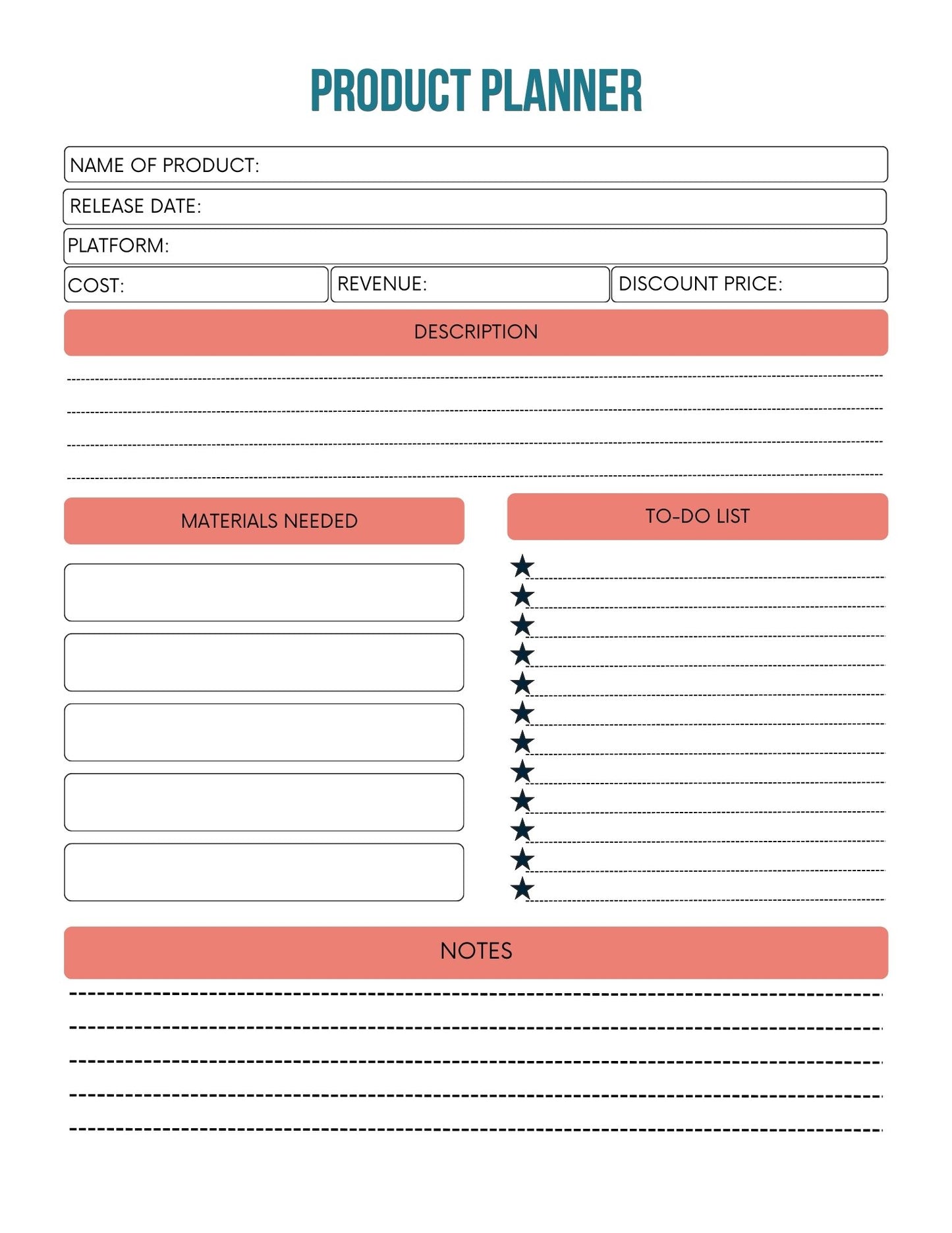 Business Owner Planner