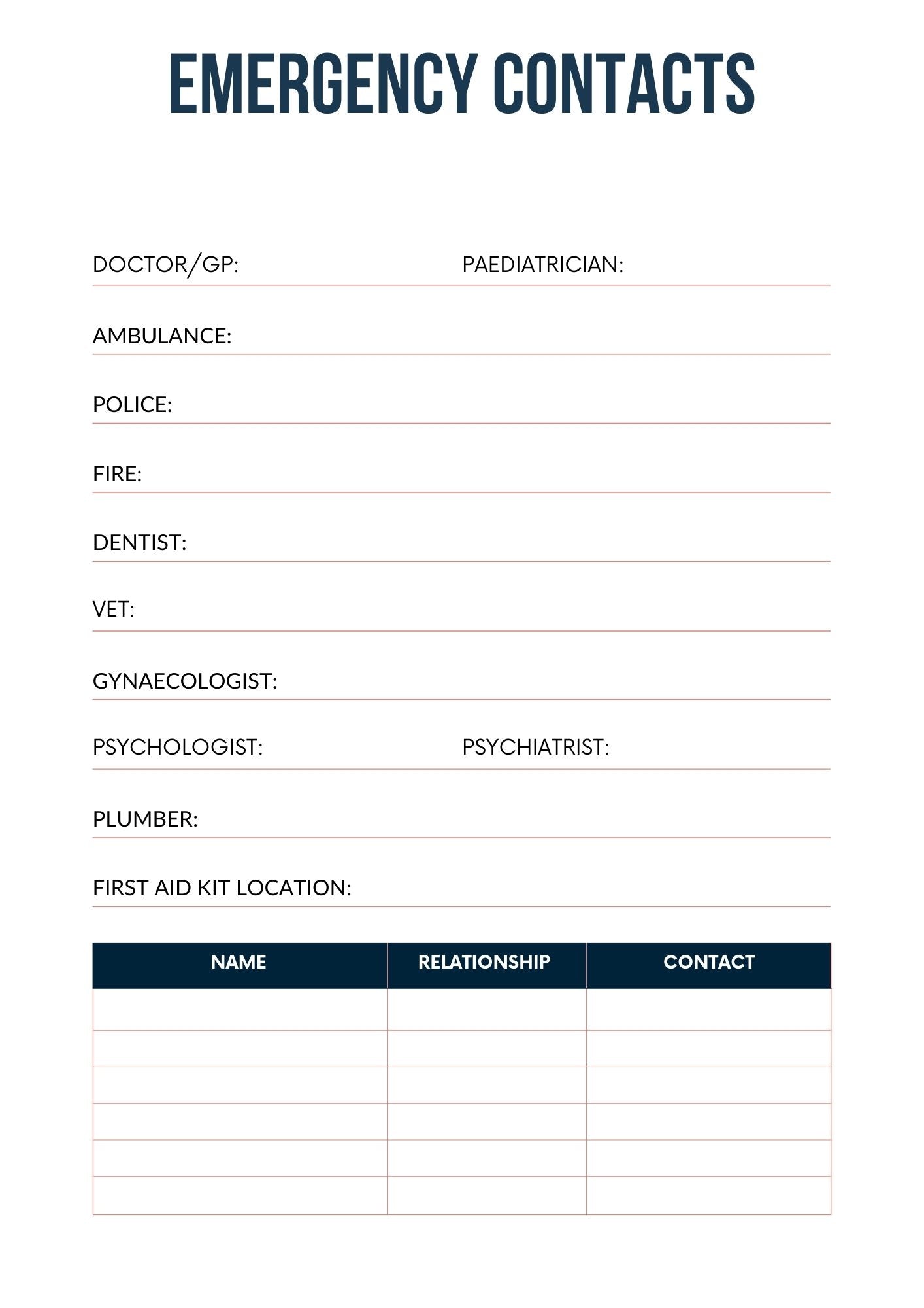 ADHD Planner