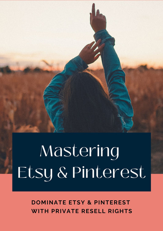Mastering ang Etsy at Pinterest