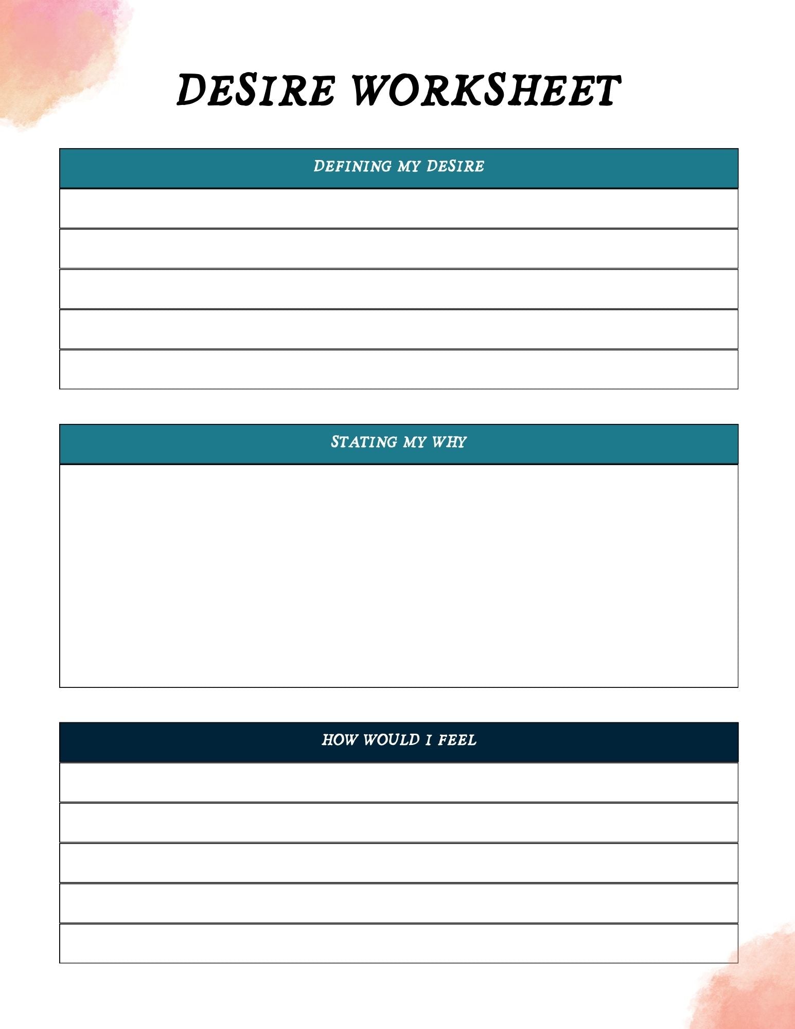 Manifestation Journal