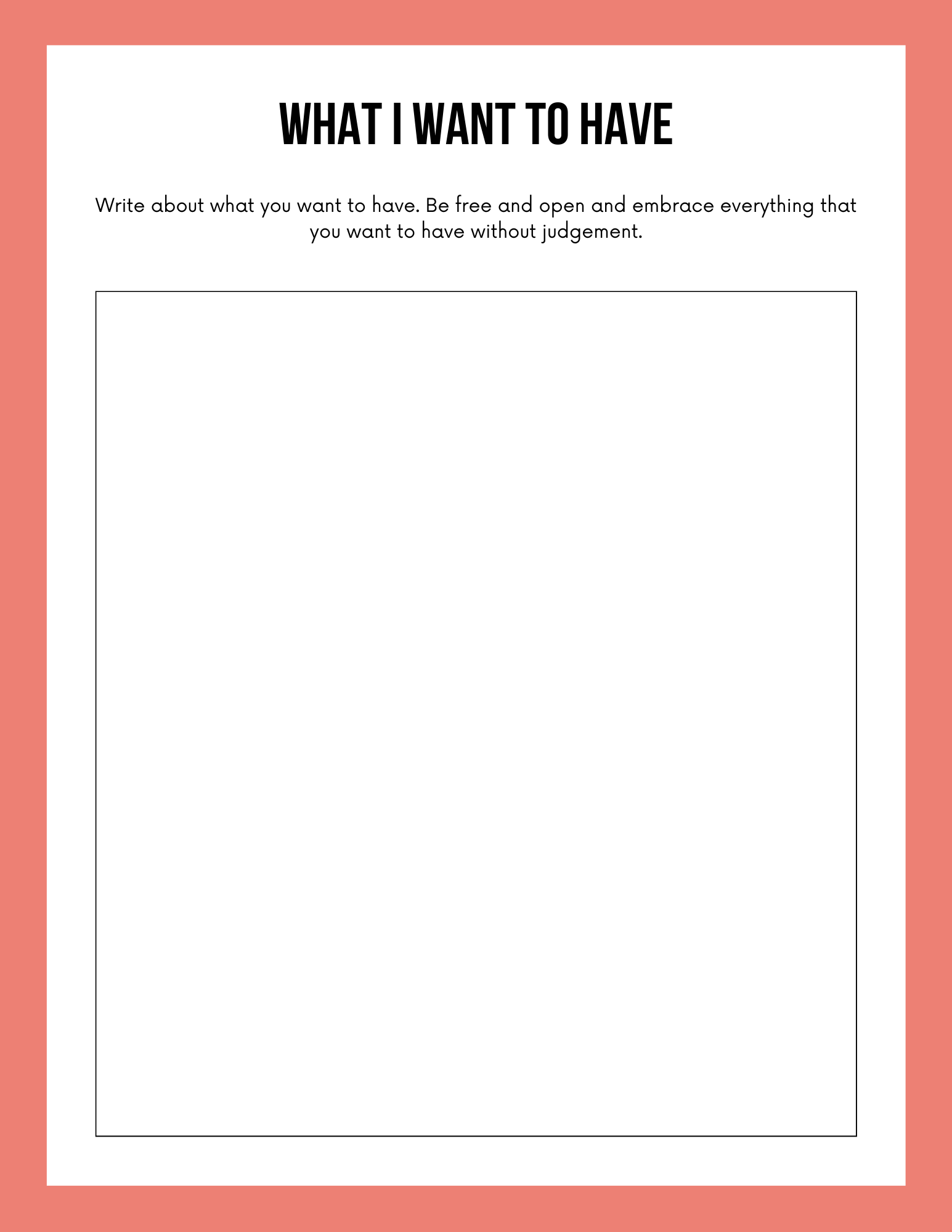 Vision Board Workbook