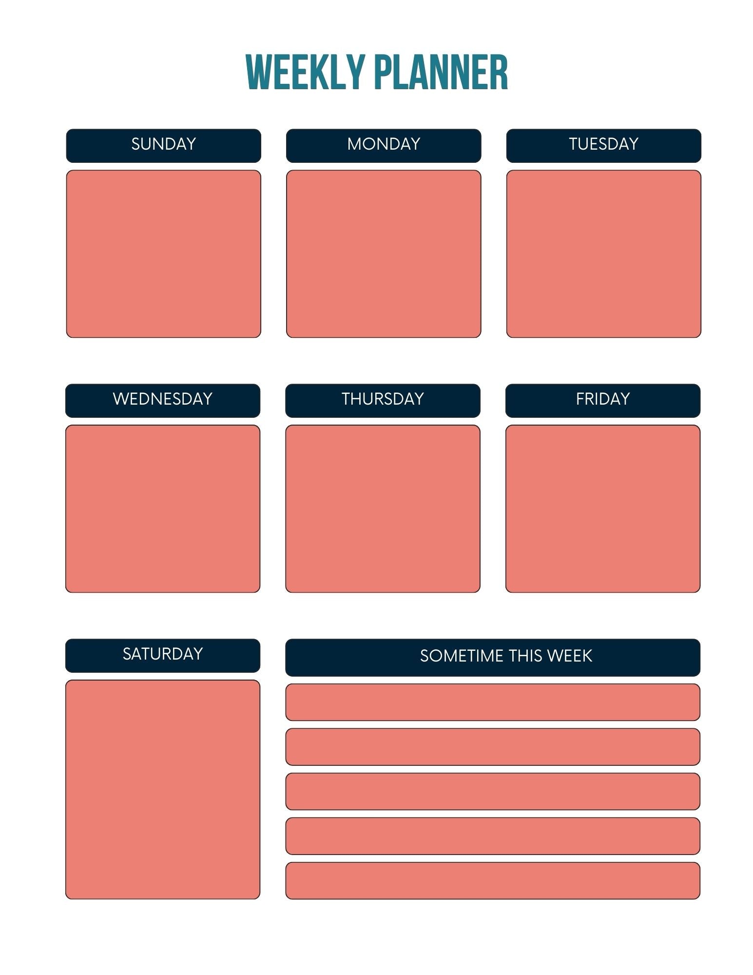 Business Owner Planner