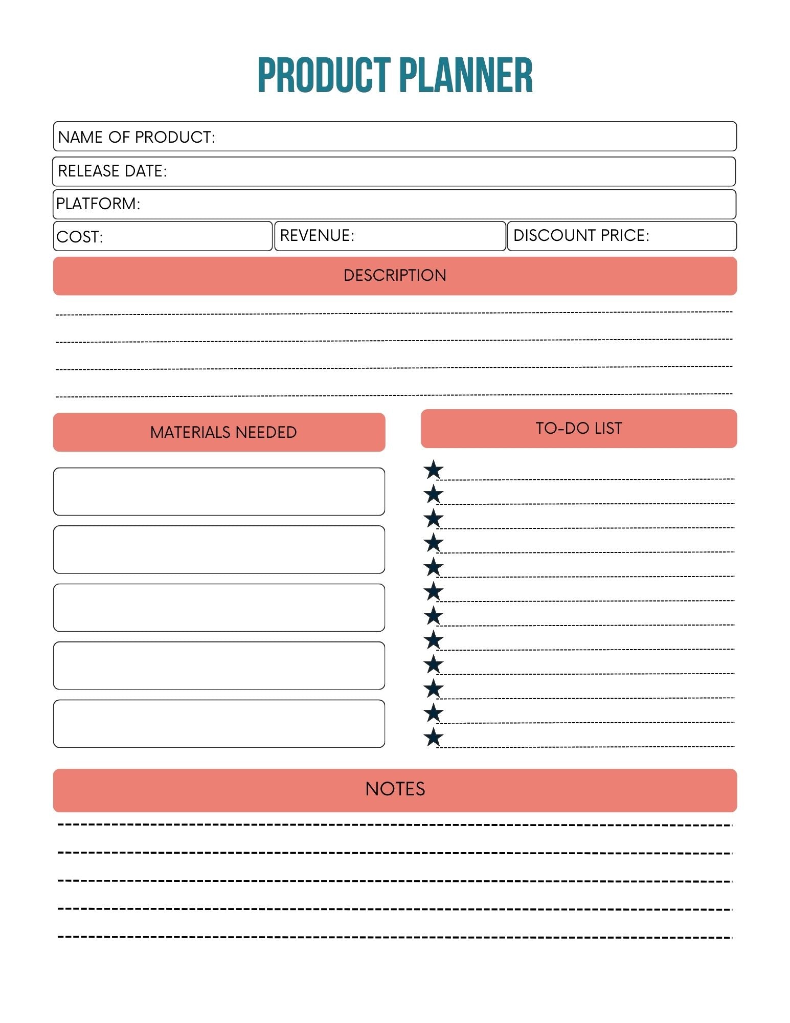 Business Owner Planner